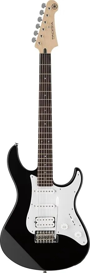 Yamaha PACIFICA012 Agathis Wood Electric Guitar - Black image 1