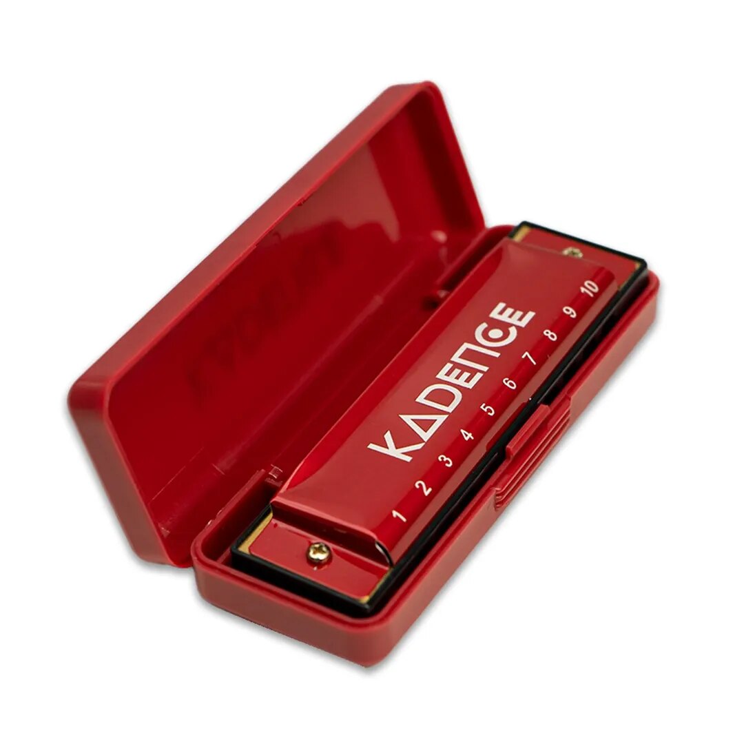 Kadence Daitonic Harmonica T104, With Learning course Key of C 10 Holes 20 tones Mouth Organ image 1