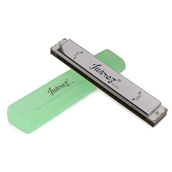 JUAREZ JRH24A Professional Blues Harmonica Key of C Scale | Mouth Organ image 1