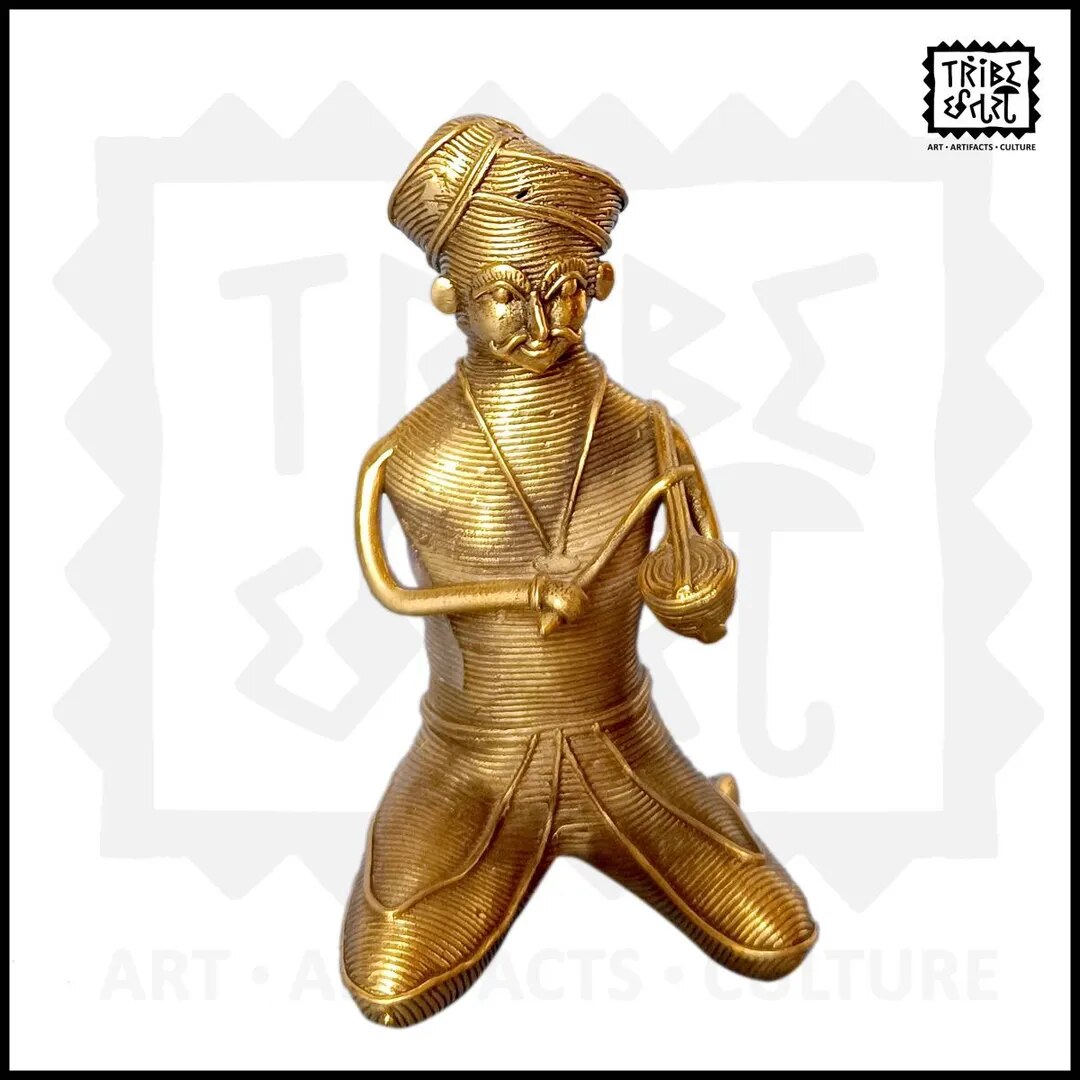 Dhokra Musician sitting image 1