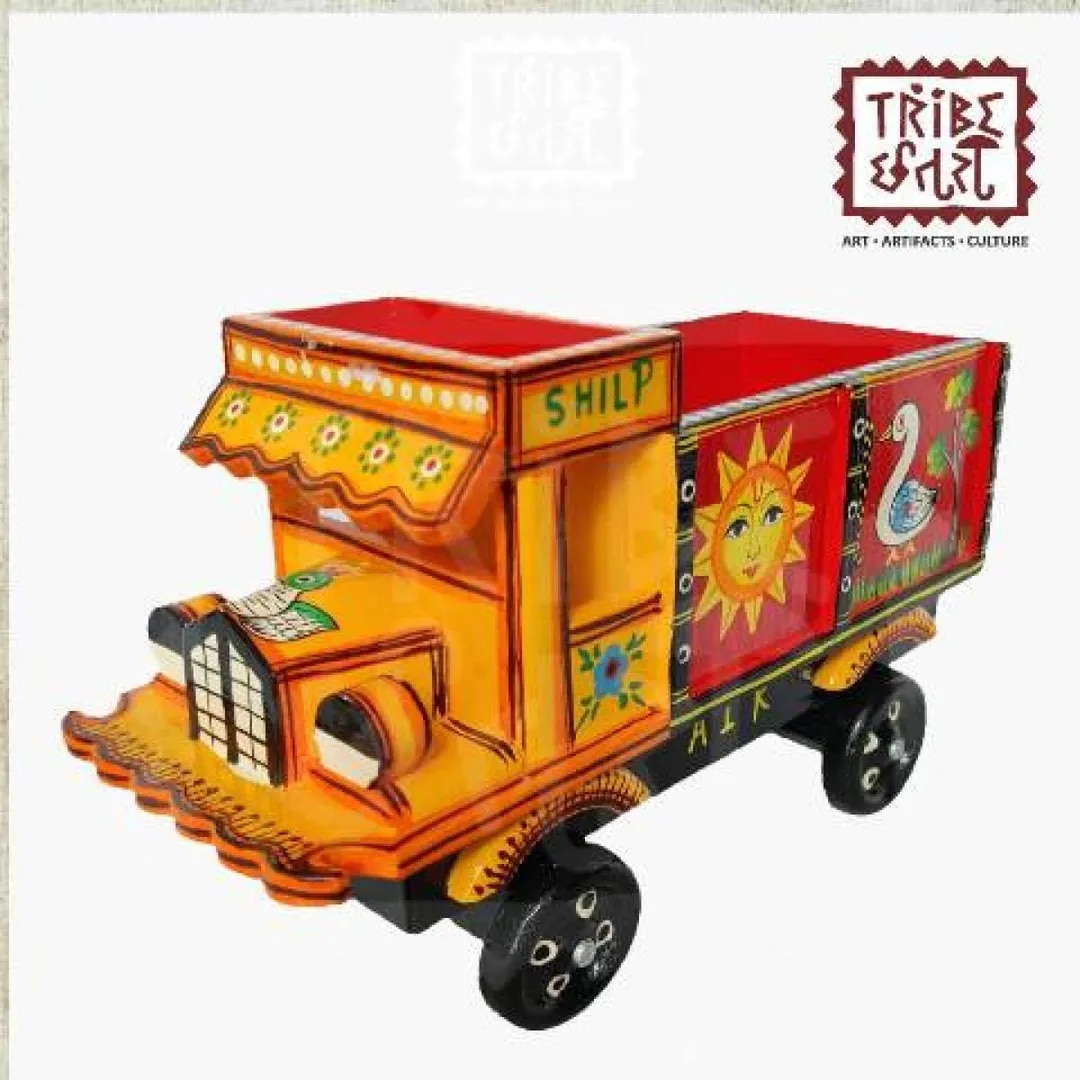 Wooden Handmade truck image 1