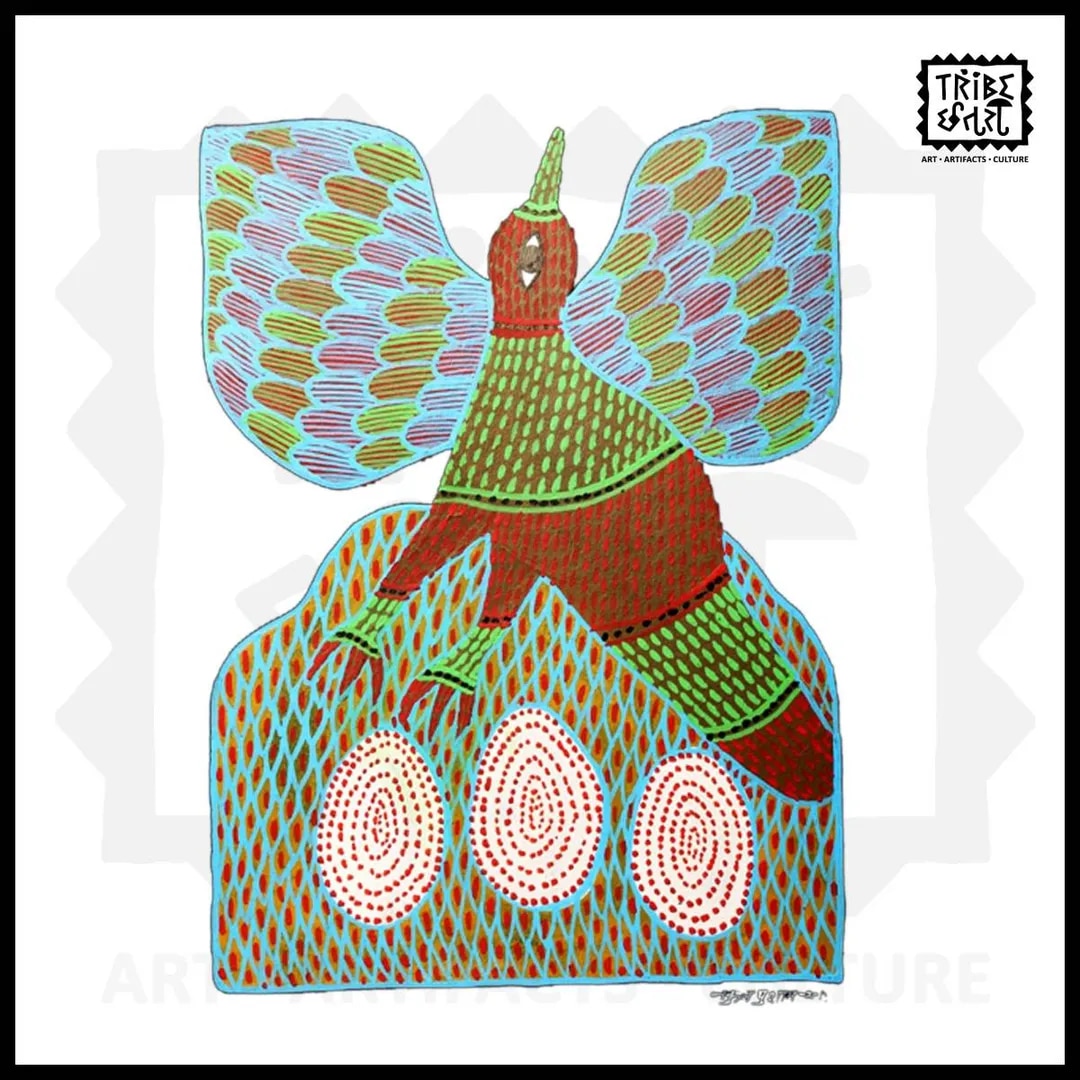 Gond Painting Tribal Painting image 1