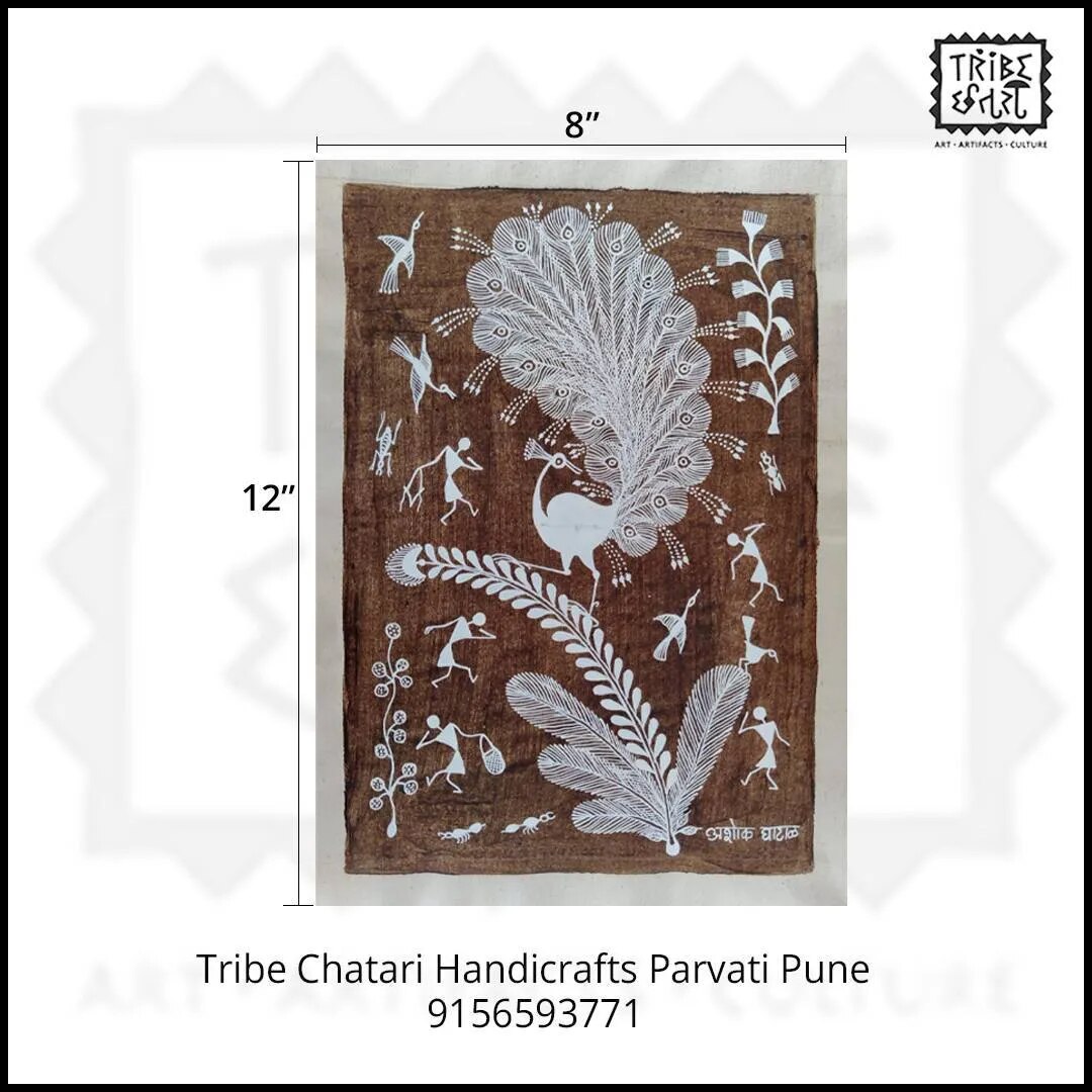 Warli Painting On cloth image 1