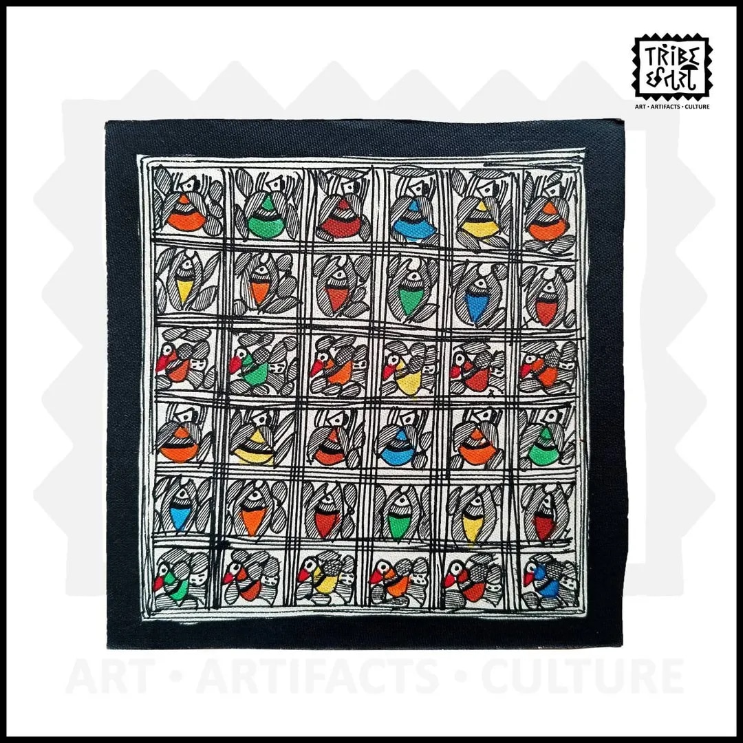Bihar Madhubani Painting image 1