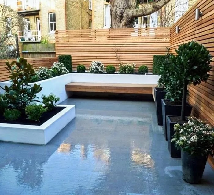 Modern Rooftop Garden Design image 1