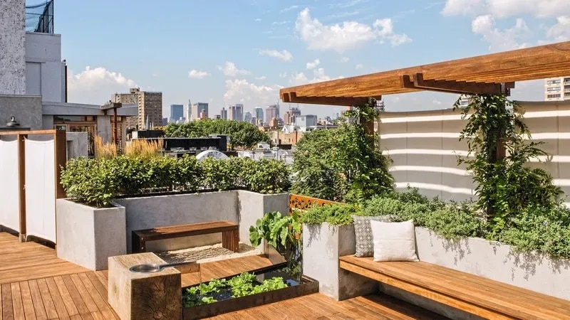 Rooftop Garden Design image 1