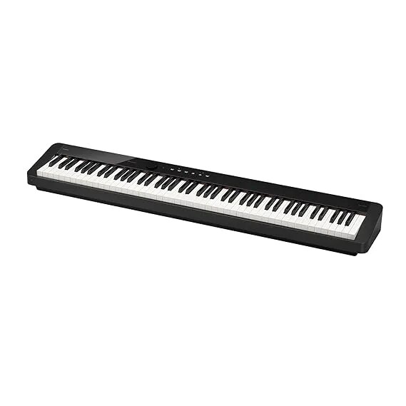 CASIO PX-S1100 88 Hammer Action Keys Portable Beginner's Digital Piano with Bluetooth Function and Acoustic Simulator - Black image 1