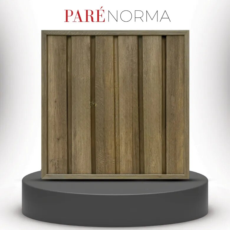 Pare Exterior PVC Wall Panels | Norma Panel Artisan Oak 105 | Elegant and Durable Design for Exterior Spaces image 1
