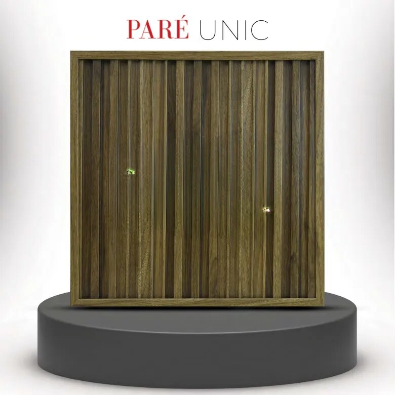 Louver Panel | Spiced Walnut Unic Panels | Warm and Stylish Design for Modern Interiors image 1