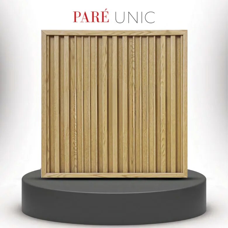 Louver Interior Panel | Honey Maple Unic Panels | Warm and Elegant Design for Contemporary Interiors image 1