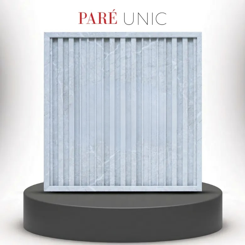 PVC Wall Panels | Armani Grey Unic Panels | Sophisticated and Durable Finish for Modern Interiors image 1