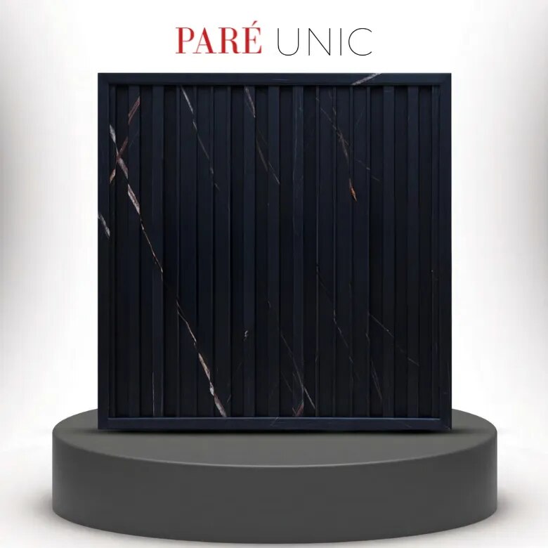 Pare Wall Panels | Portoro Unic Panels | Premium Marble-Look Panels for Luxurious Interior Design image 1