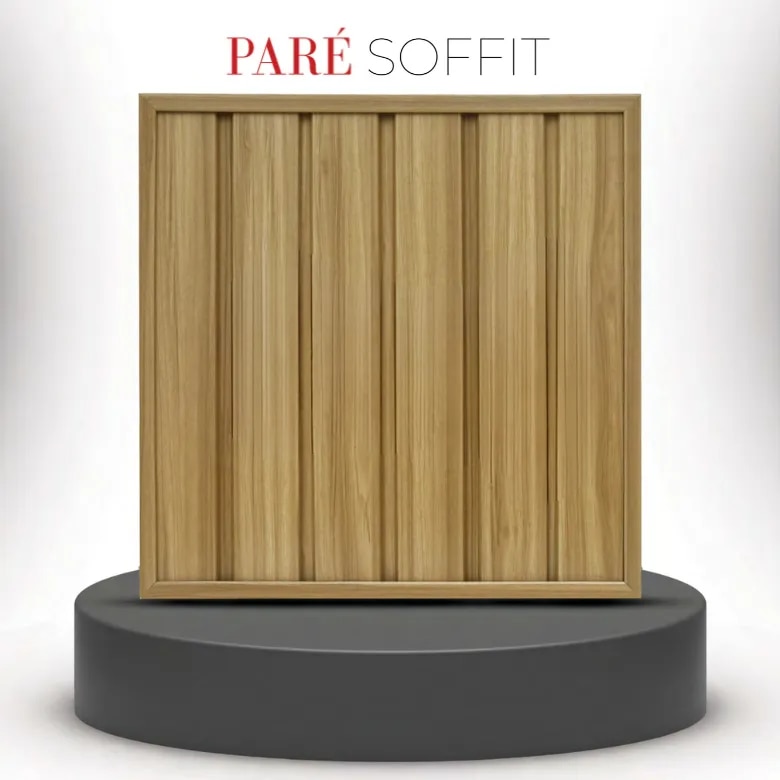 PVC Wall Panels | Birch Soffit Panel | Elegant and Durable Wood Finish for Interior Applications image 1