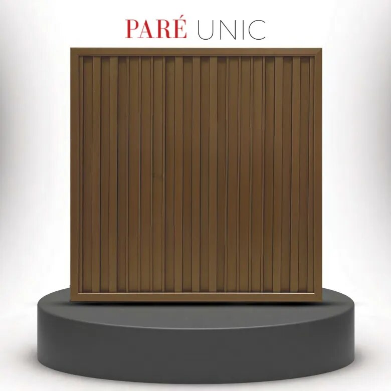 Fluted Interior Wall Panel | Rame Unic Panel | Stylish and Acoustic Wood Panels for Modern Interiors image 1