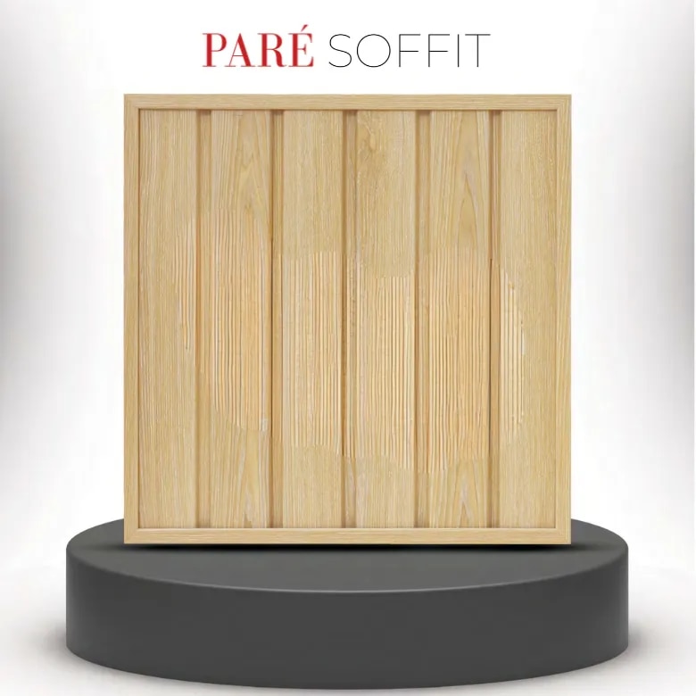 Fluted Wall Panel | Maplewood Soffit Panel | Premium WPC Cladding for Stylish and Durable Exteriors in Chennai image 1