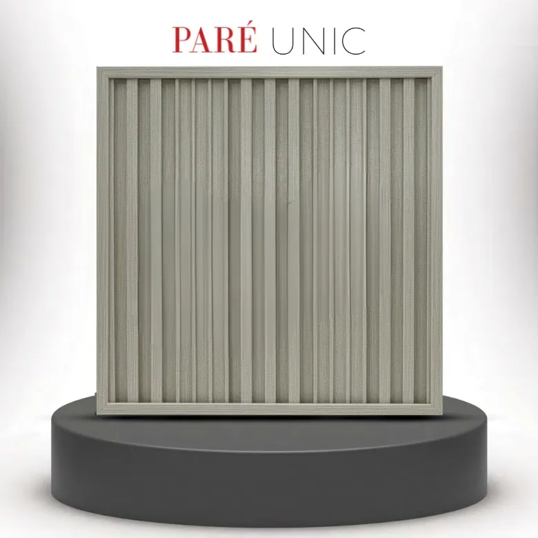 PVC Wall Panels | Linen Ivory Unic Panels | Elegant and Modern Finish for Refined Interior Spaces image 1