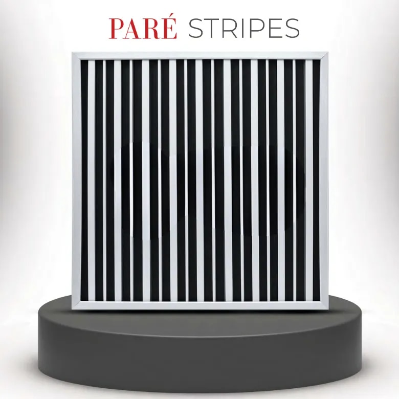 Fluted Panel | Argento Dual Black Stripes Wall Panels | Stylish Interior Wall Solution image 1