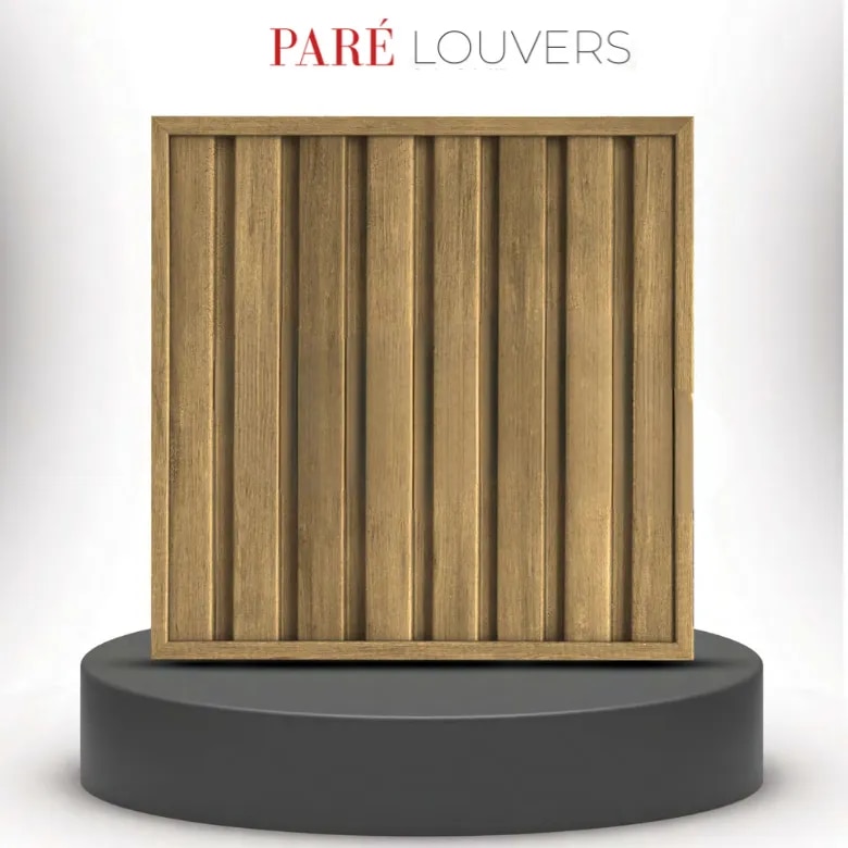 Decorative Wall Panels | Beech Wood Louver Wall Panels | Elegant Natural Finish for Modern Interiors image 1