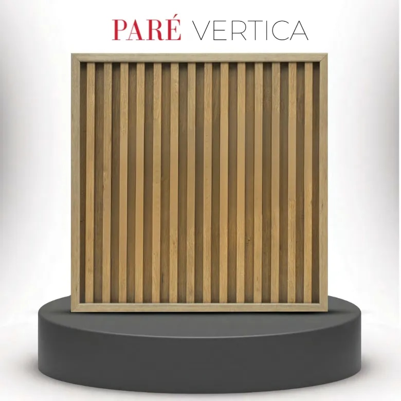 Wooden Wall Panels | Beech Wood Finish Vertica Wall Panels | Beech Wood Decorative Wall Panels for Living Room and Bedroom Interiors image 1