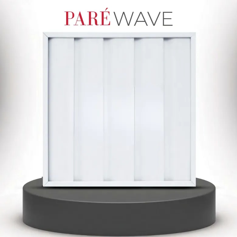 Decorative Wall Panels | Snow White Wave Panels | Buy Imported Snow White PVC Wall Panels with European Designs in Chennai image 1