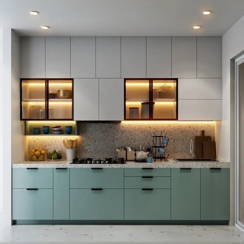 Latest modular kitchen design image 1