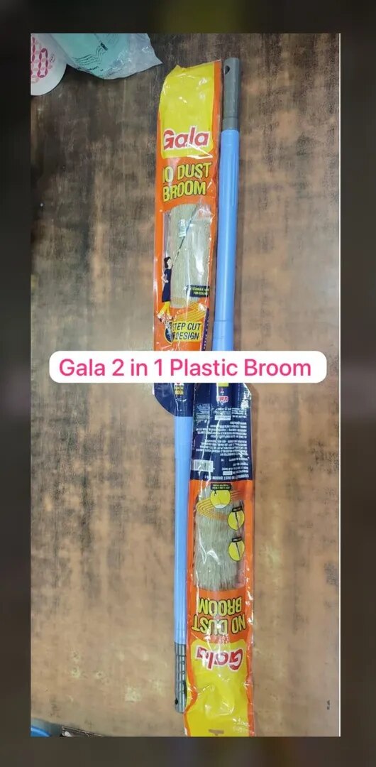 Gala 2 in 1 Plastic Broom image 1