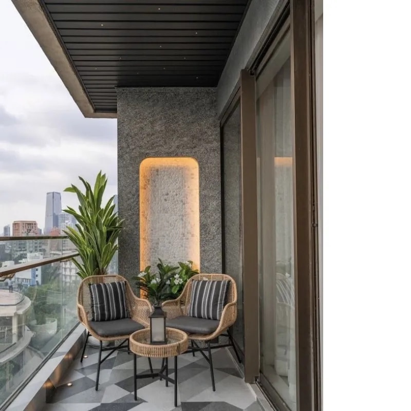 Balcony PVC Vinyl Soffit Ceiling Panels – Premium Outdoor Elegance! image 1