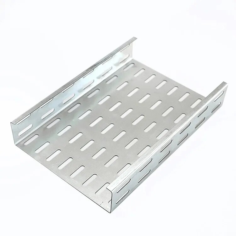 Hot Dipped Galvanized Perforated Cable Tray image 1