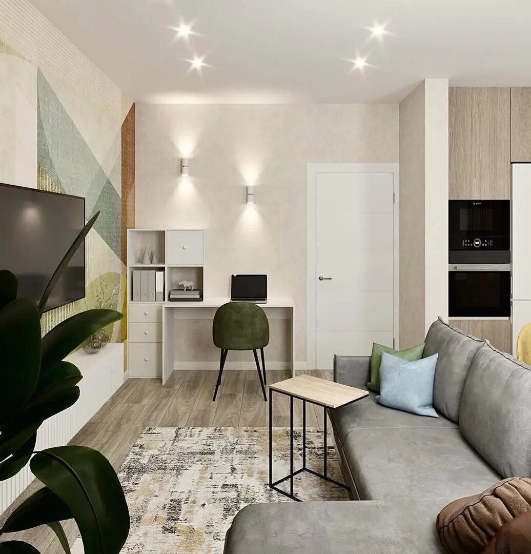 Modern Living Room Interior Design Services in Chennai | Customized Living Room Makeovers in India image 1