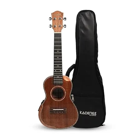 Kadence 24 inch Concert Ukulele (Solid Mahogany Wood) Semi Acoustic image 1