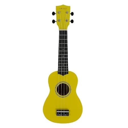 UK-003 Soprano Colourful Ukulele 21 inch With Gig Bag (Yellow) image 1