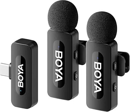 Boya BY-V20 2.4 ghz Omnidirectional Wireless Microphone System image 1