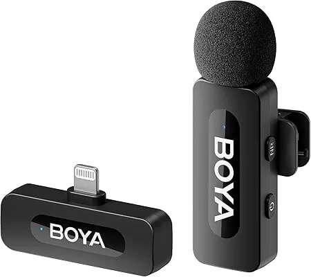 By-V1 2.4 ghz Omnidirectional Wireless Microphone image 1
