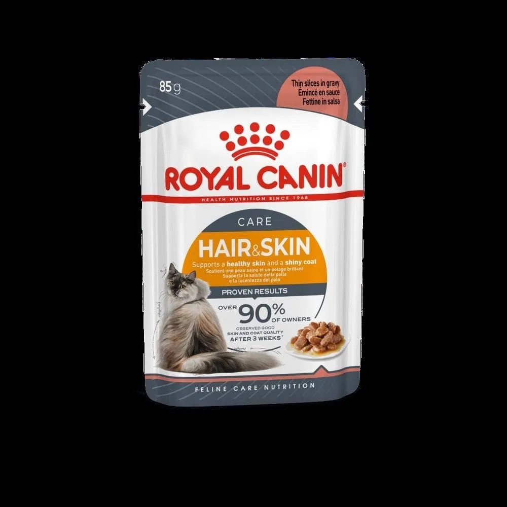 Royal Canin Hair and Skin Care wet food for Cats 85GM image 1