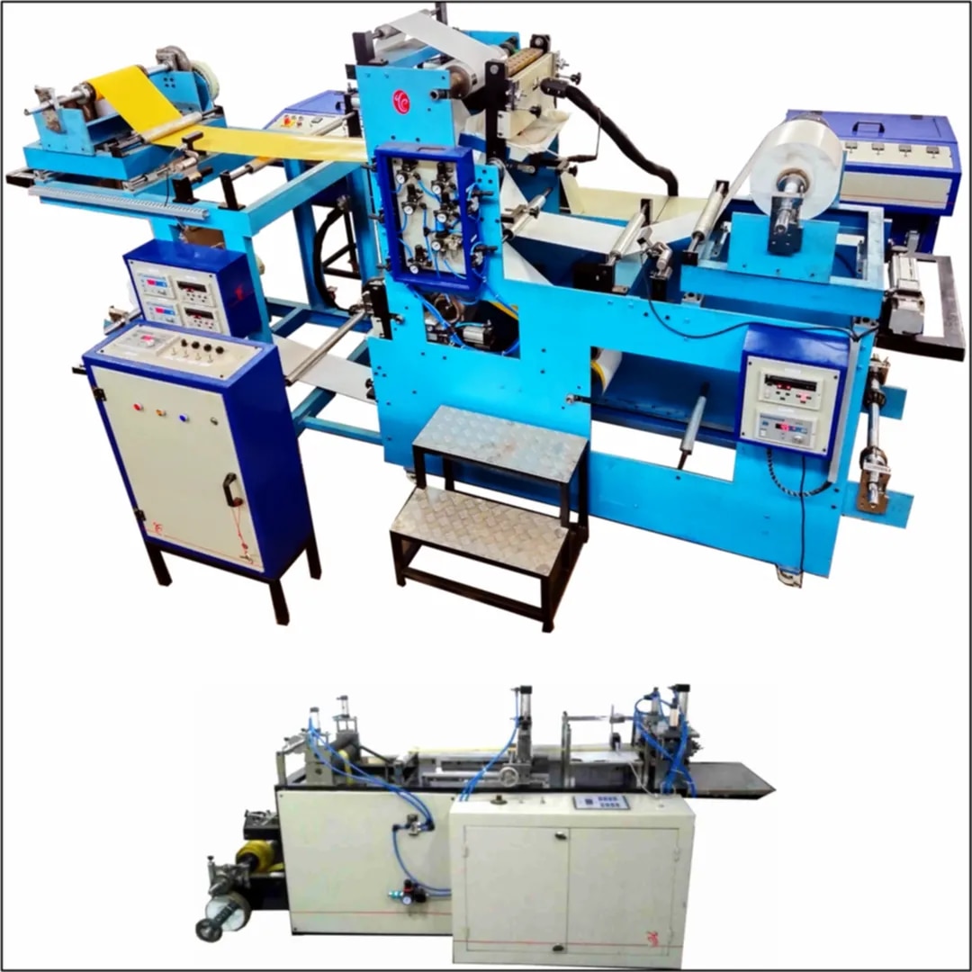 Sticky Trap Making Machine with Hot Melt Coating on for both sides and Sheet cutting machine image 1