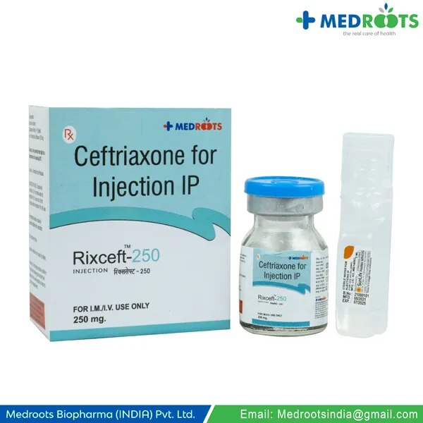 RIXCEFT-250 (CEFTRIAXONE 250 MG ) image 1