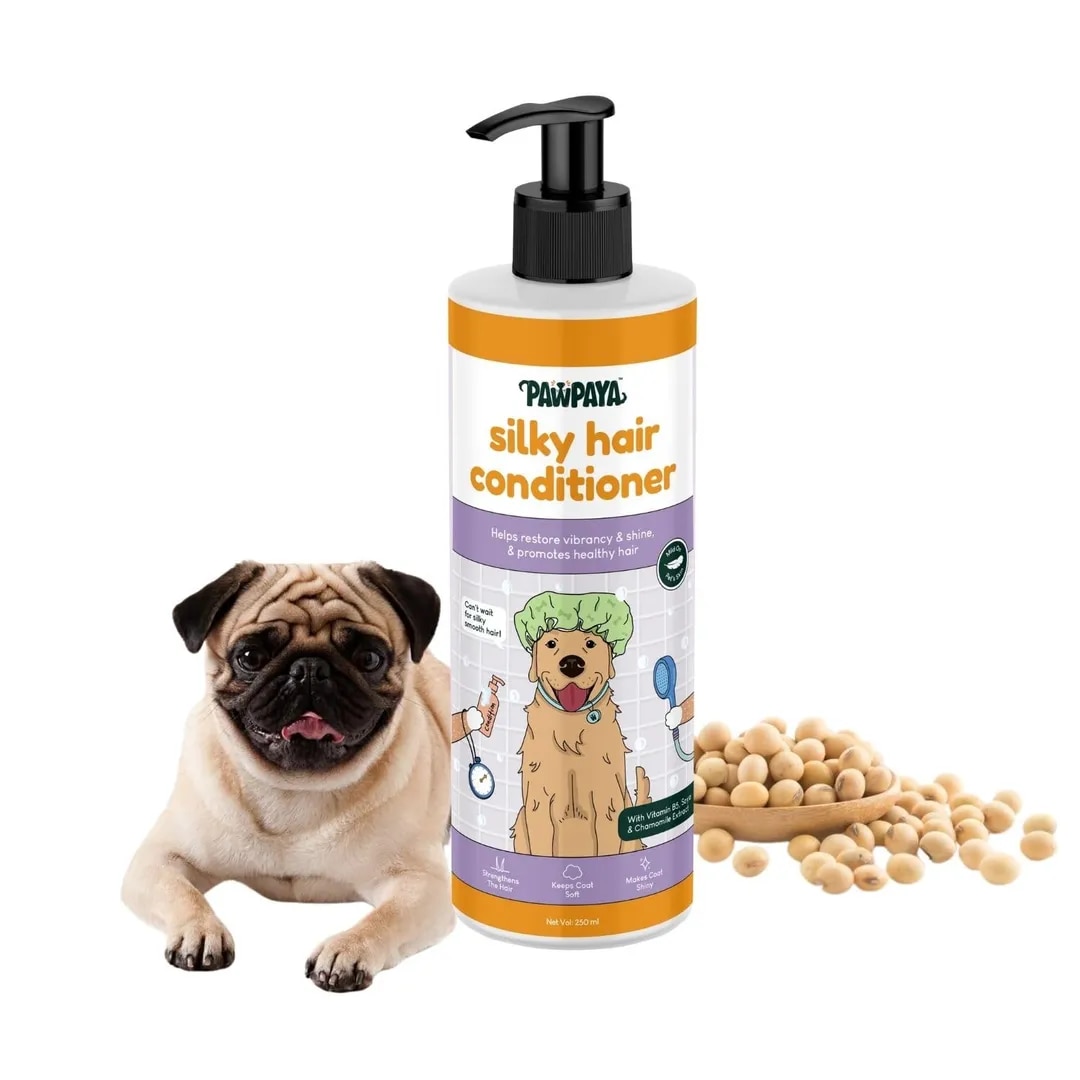 Pawpaya Silky Hair Conditioner for Dogs 250ML image 1