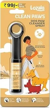 Lozalo Clean Paws Dog Paw Cleanser Spray 22ML image 1