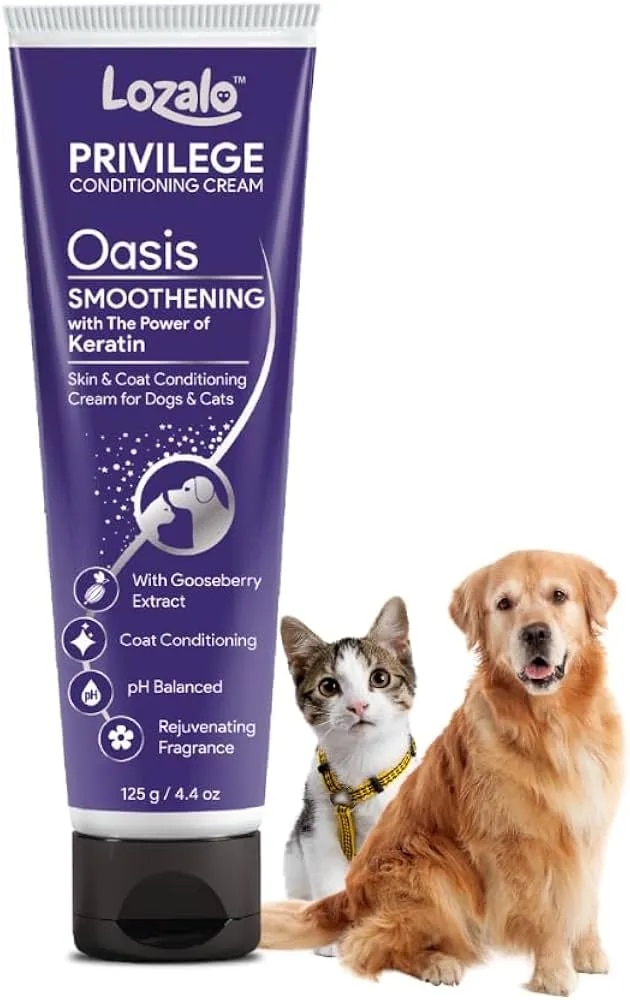 Lozalo Privilege Conditioning Cream Oasis Smoothening for Pets 125GM image 1