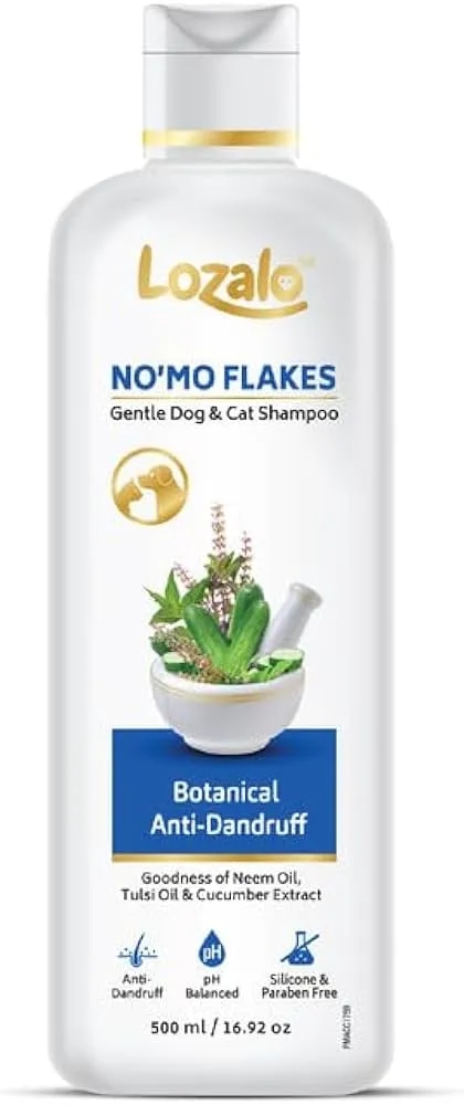 Lozalo No'Mo Flakes Shampoo for Pets 250ML image 1