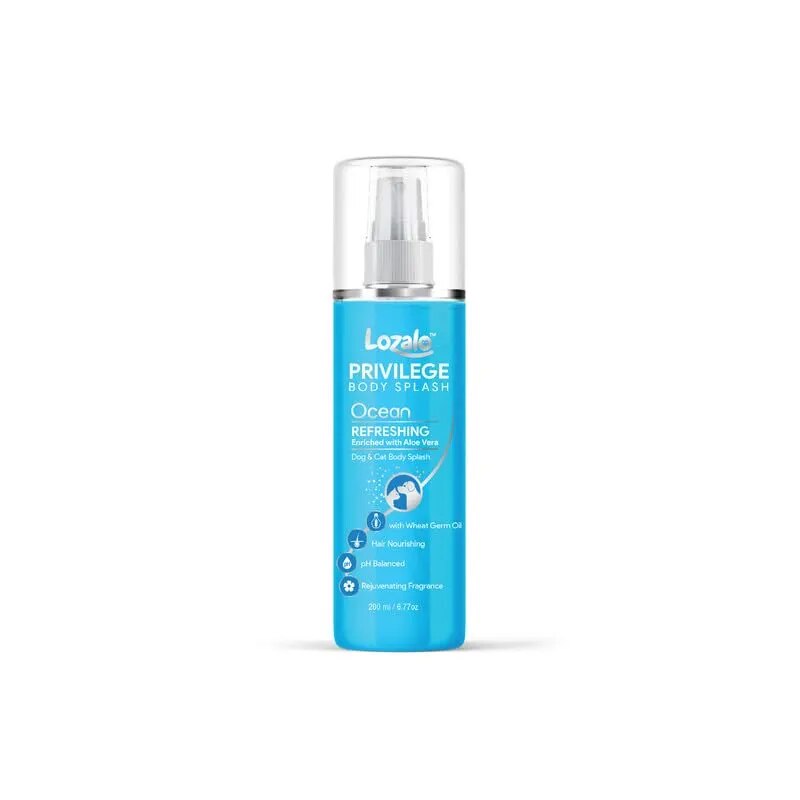 Lozalo Privilege Body Splash Ocean for Pets 250ML image 1