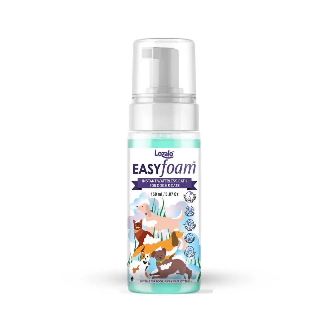 Lozalo Easy Foam Instant Waterless Bath for Pets 150ML image 1
