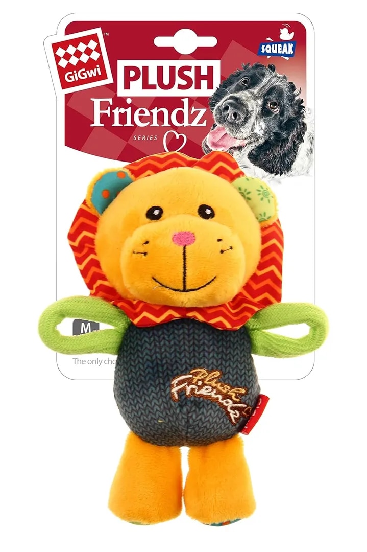 GiGwi Plush Friendz Lion image 1