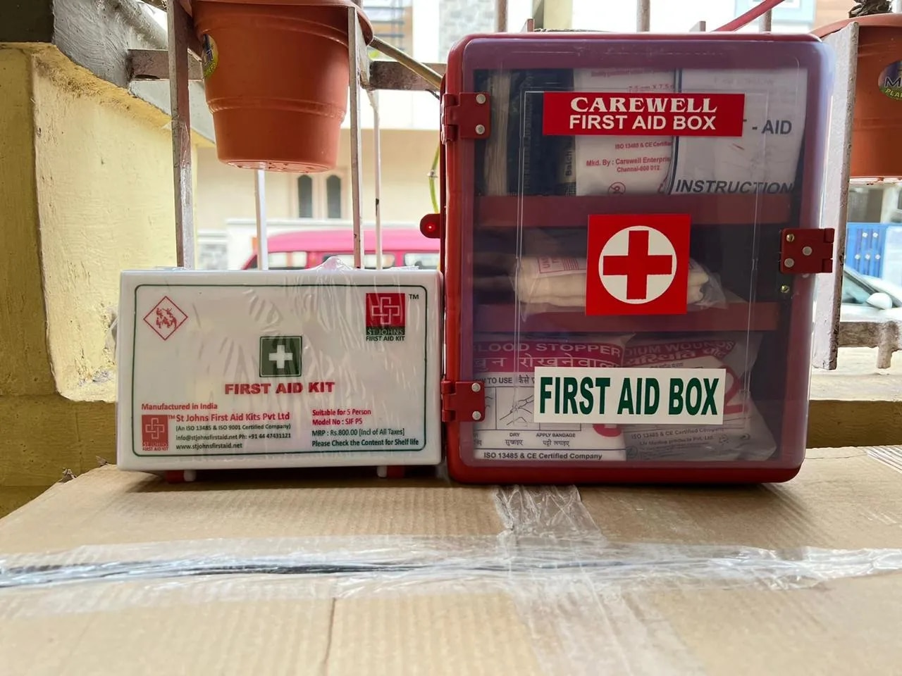 Carewell First Aid Box image 1