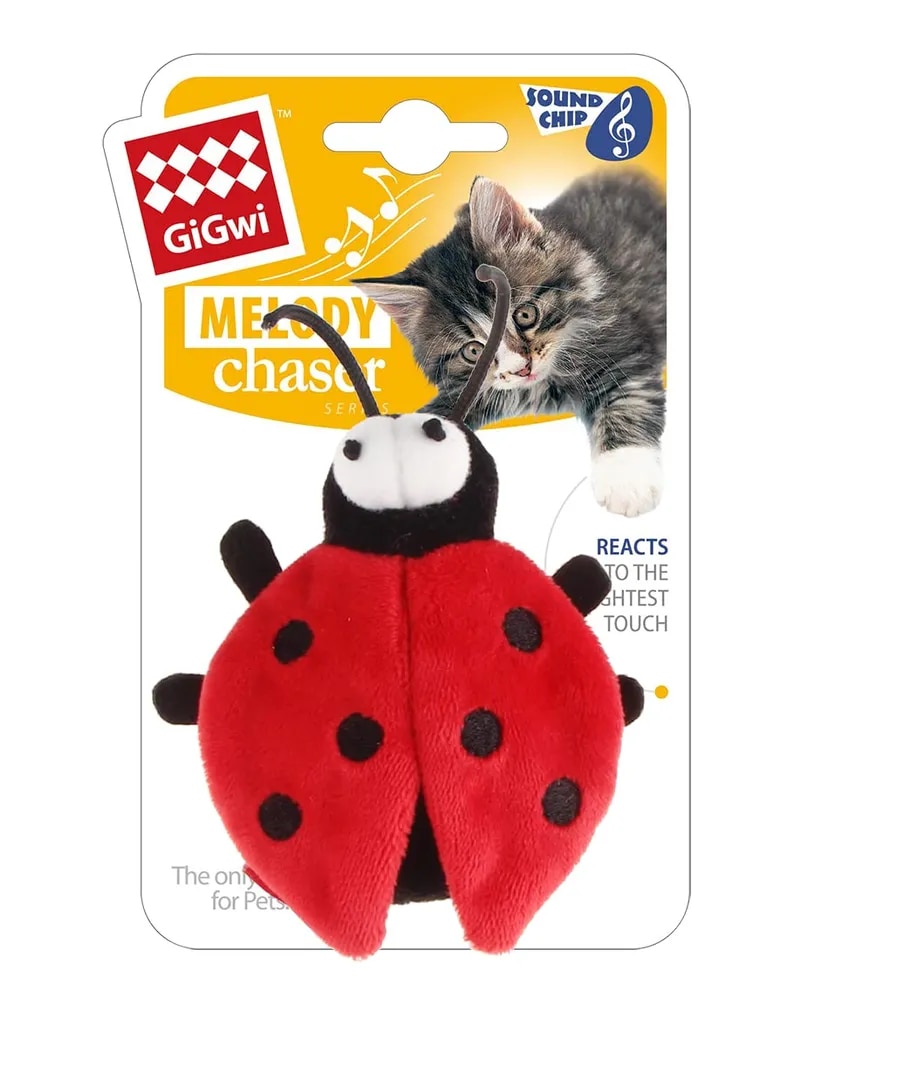 GiGwi Melody Chaser Beetle Cat Toy image 1