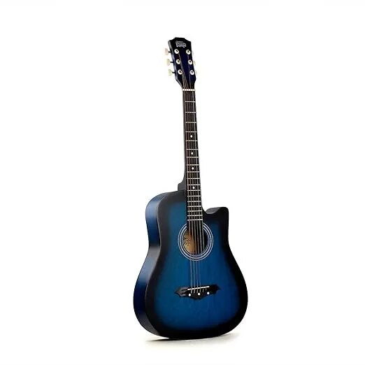 Intern INT-38C Acoustic Guitar blue image 1