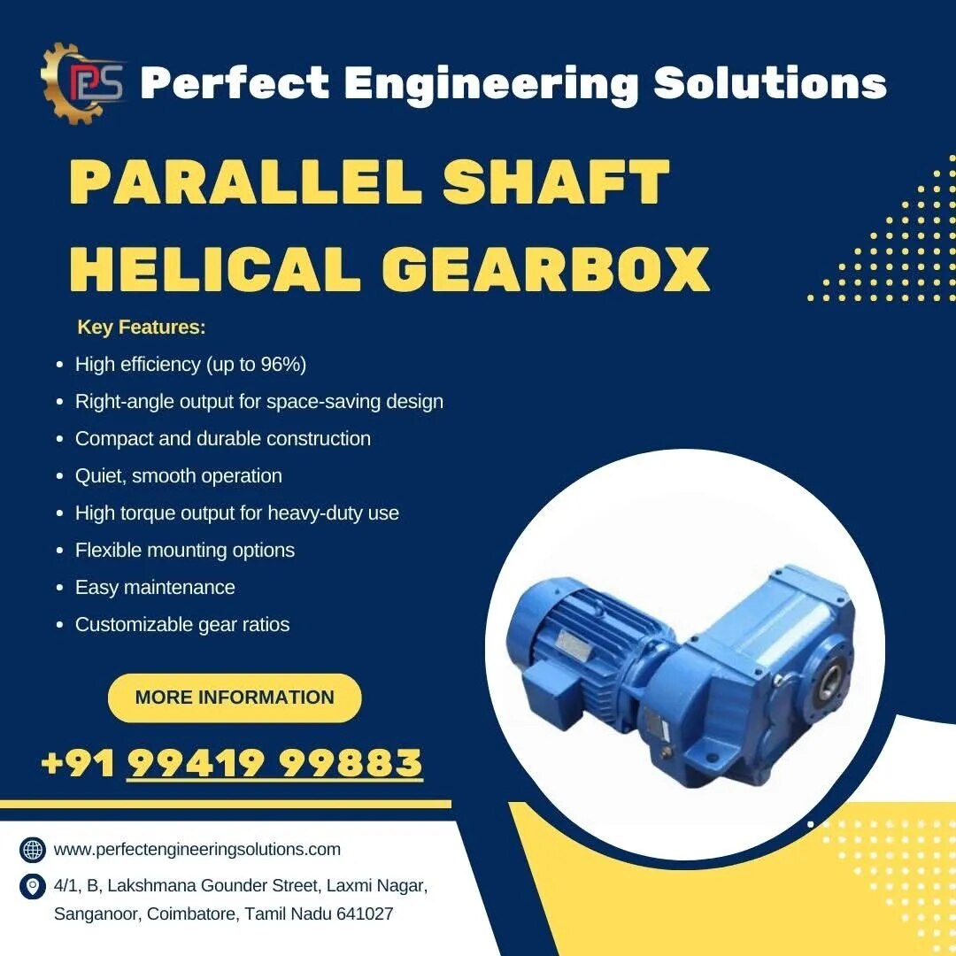 PARALLEL SHAFT HELICAL GEARBOX image 1