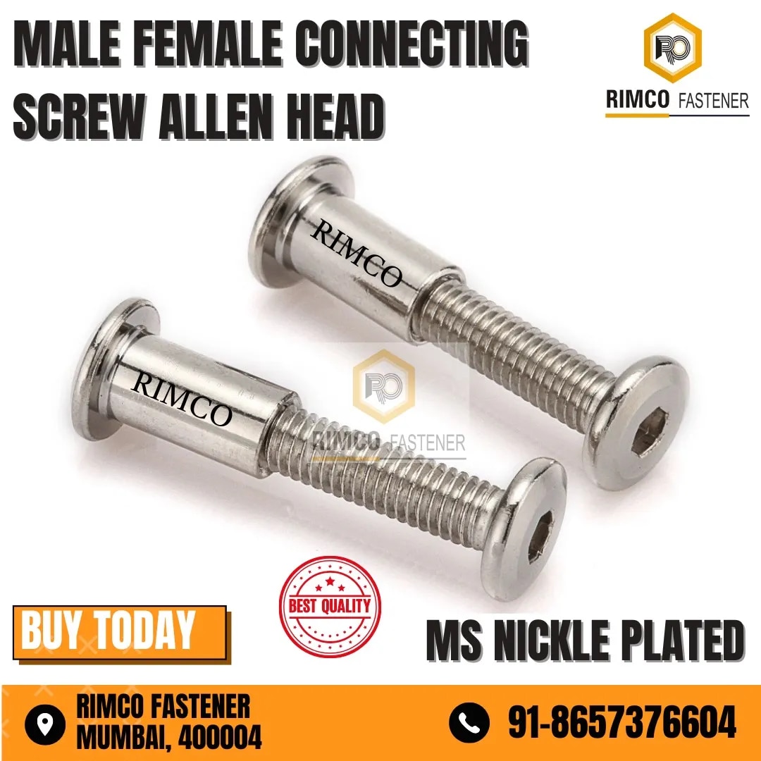 Male Female Connecting Screws image 1