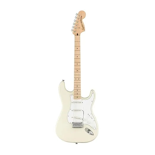 Fender Squier Affinity Strat Maple Olympic White 378002505 image 1