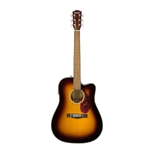 Fender 0970213332 (CD-140SCE Dreadnought, Walnut Fingerboard, Sunburst w/case) image 1